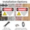Signmission Liquid Nitrogen Do Not Touch Extremely Cold Danger Sign, Plastic, 10in W x 7in L, 2PK OS-2PACK-DS-P-710-L-1422 - alternate 5